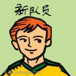 新队员 new team player