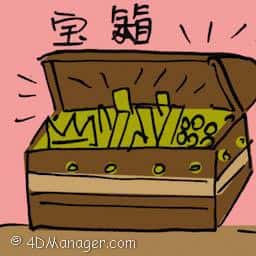 空箱 treasure chest