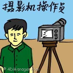 摄影机操作员 camera operator