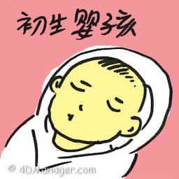 初生婴孩 newborn baby