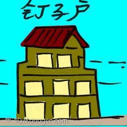 钉子户 nail household