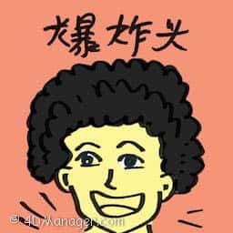 爆炸头 afro hair