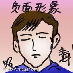 负面形象 negative image