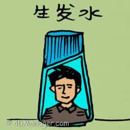 生发水 hair revitalizing lotion