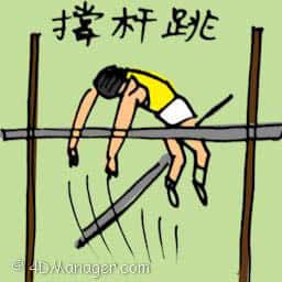 撑竿跳 high jump