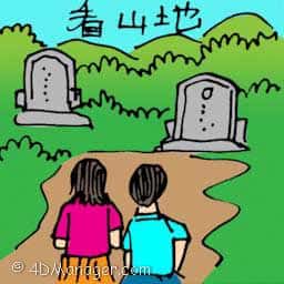 看山地 looking for burial ground