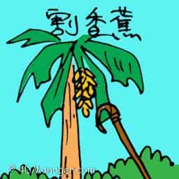 割香蕉 cutting banana