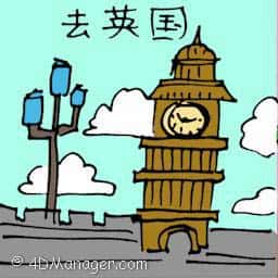 去英国 travel to england