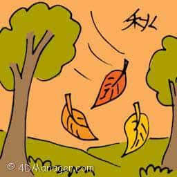 秋 autumn