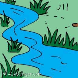 川 river