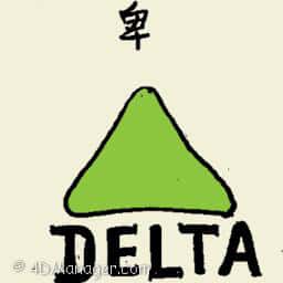 卑 delta