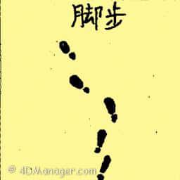 脚步 foot steps