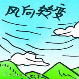 风向转变 wind shift