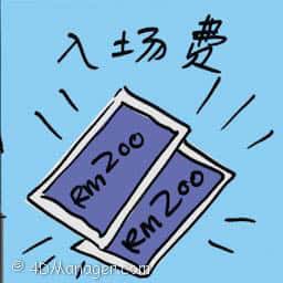 入场费 admission
