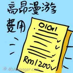 高昂漫游费用 high roaming charges