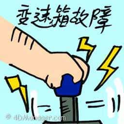 变速箱故障 malfunction gearbox