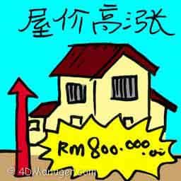 物价高涨 house price soaring