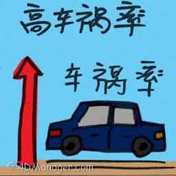 高车祸率 high accident rate