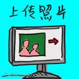 上传照片 upload photo