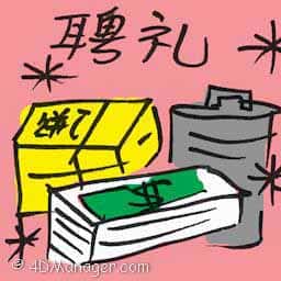 聘礼 bride price