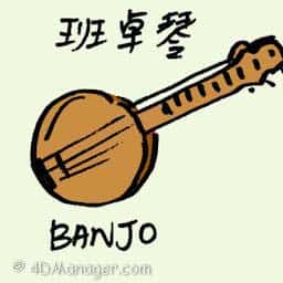 班卓琴 banjo
