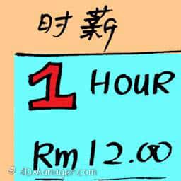 时薪 hourly wage