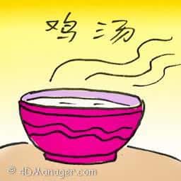 鸡汤 chicken soup