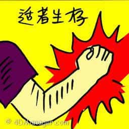 适者生存 survival of the fittest