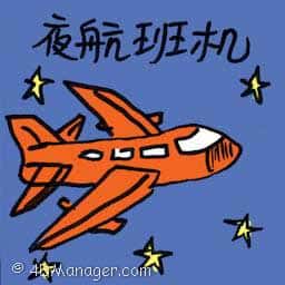 夜航班机 red eye flight