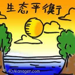 生态平衡 ecological balance