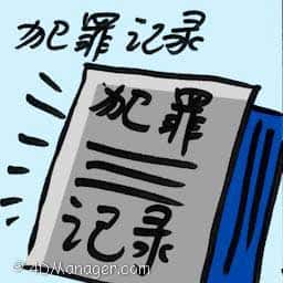 犯罪记录 criminal records