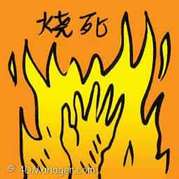 烧死 burnt to death