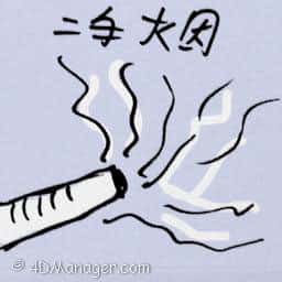 二手烟 secondhand smoke